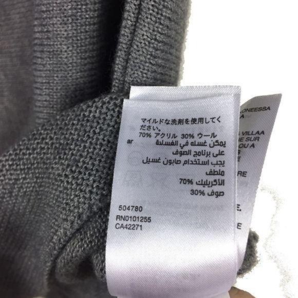 H&M GREY LIGHTWEIGHT WOMENS S/S KNIT SWEATER SIZE SMALL - Picture 6 of 6